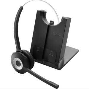 Jabra Black Wireless Headset with Stand